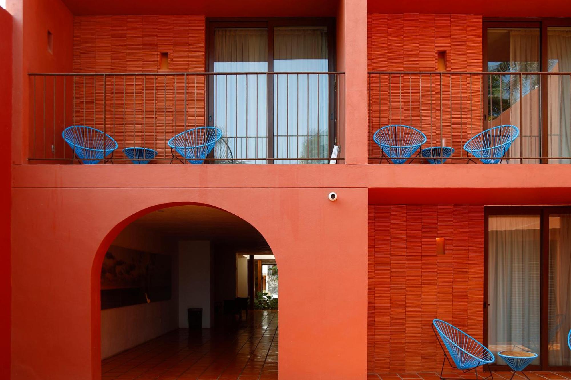 Hotel Aurelia San Patricio Melaque Bagian luar foto